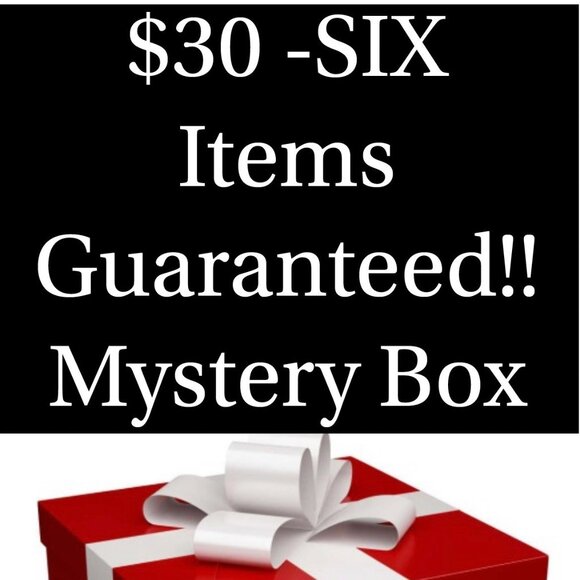 MYSTERY BOX - 6 ITEMS GUARANTEED - ALL NEW WITH TAGS - Picture 1 of 6